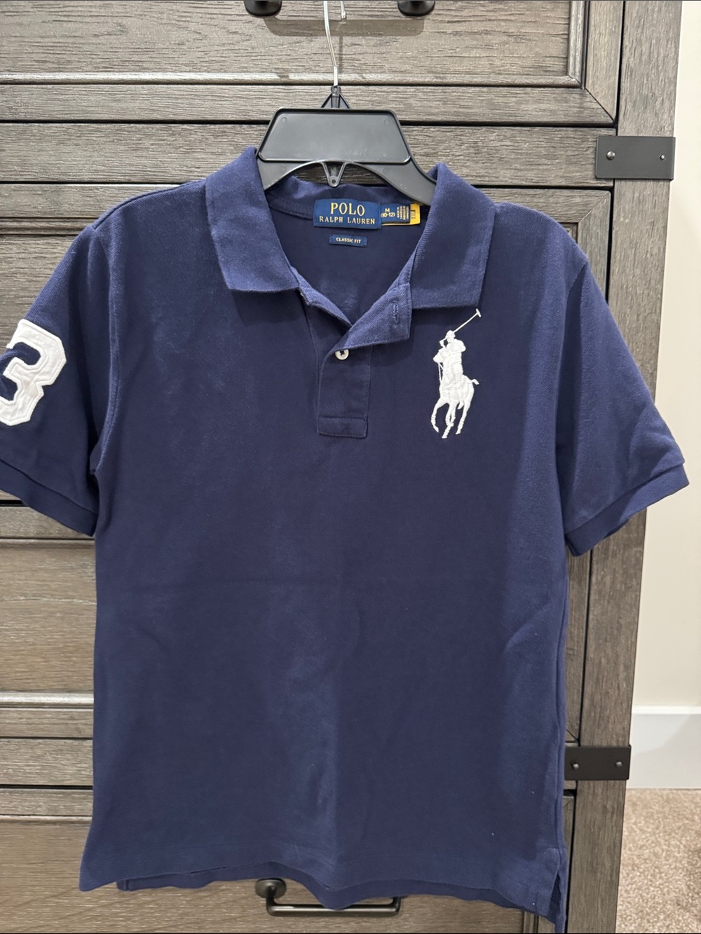 Polo by Ralph Lauren Navy Polo with White Logo